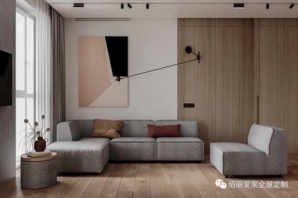 佰丽爱家全屋定制|装不装修都要看的客厅设计，美哭了！