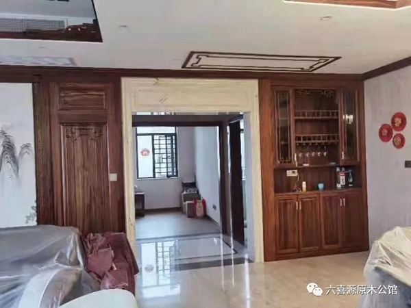 六喜源·原木公馆实景案例丨百变中式家装，让你对原木永远“爱不完”！