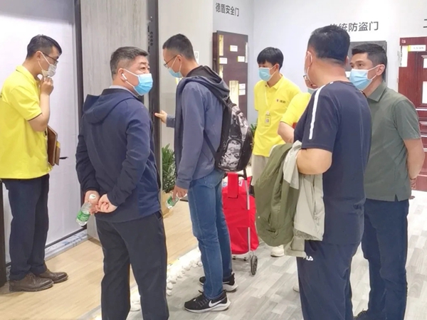 德盾防撬安全门3天签46家加盟商 见证品牌实力