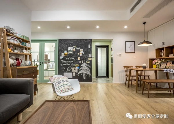 佰丽爱家全屋定制|132㎡北欧风3居室