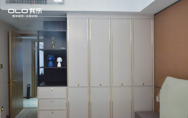 我乐整体厨柜|全屋定制120㎡轻奢风模板，颜值+收纳