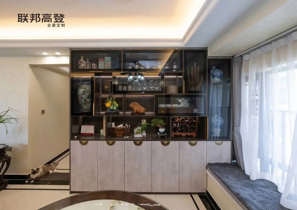 联邦高登全屋定制 |140㎡温婉雅居突破两代审美屏障