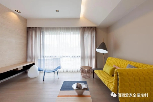 佰丽爱家全屋定制：95㎡北欧风，为孩子营造缤纷的成长空间