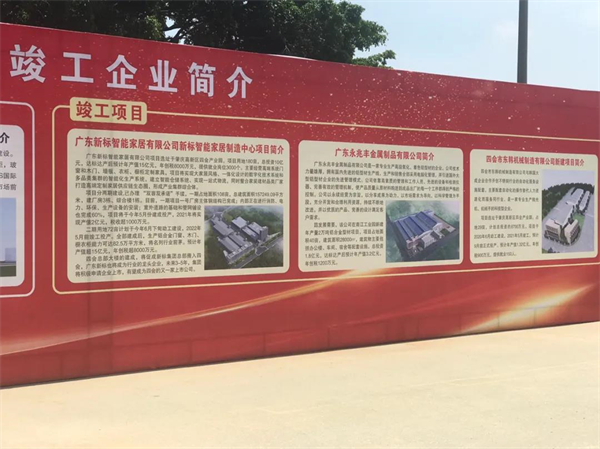 新标门窗|肇庆四会产业项目竣工仪式圆满落幕! 新标门窗|肇庆四会产业项目竣工仪式圆满落幕!