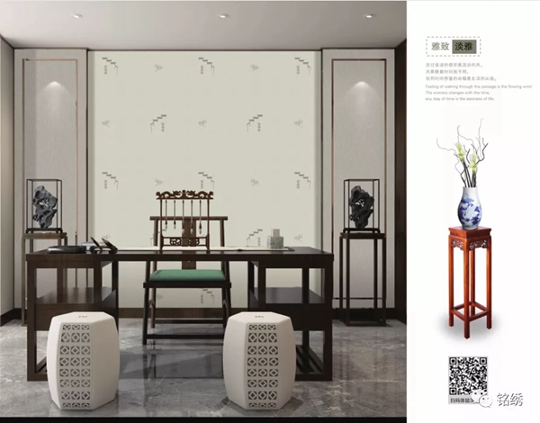 铭绣【青花瓷】展现