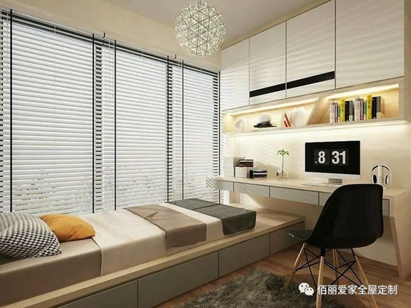 佰丽爱家全屋定制|实用飘窗改造方案，拒绝鸡肋飘窗！