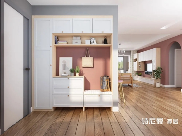 诗尼曼全屋定制案例：小户型轻松扩容20㎡