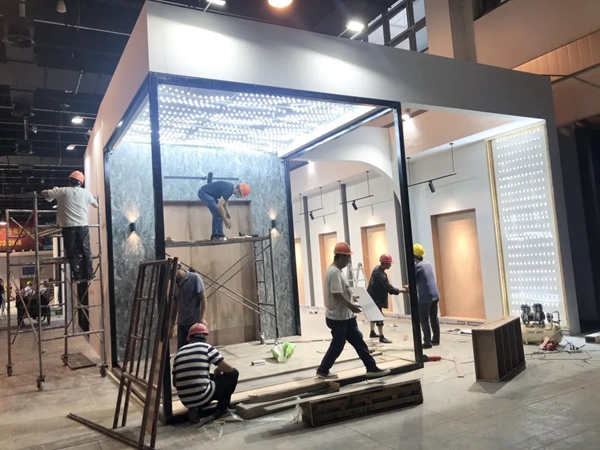 taotao安全门展馆惊艳2021（永康）国际门业博览会