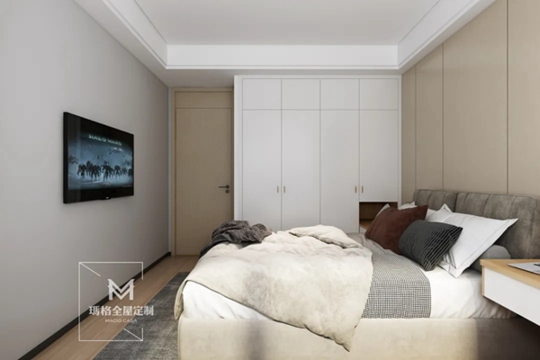 玛格全屋定制:165m²简约新房,实物竟比设计图好看 玛格全屋定制:165m²简约新房,实物竟比设计图好看