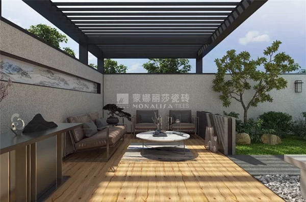蒙娜丽莎陶瓷 ：这款户外新材料风靡建筑装饰界