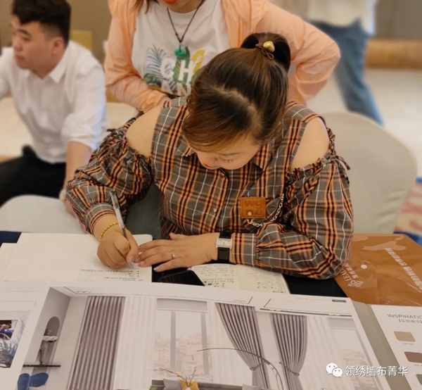 领绣墙布菁华|2021全国总裁培训会火热进行！