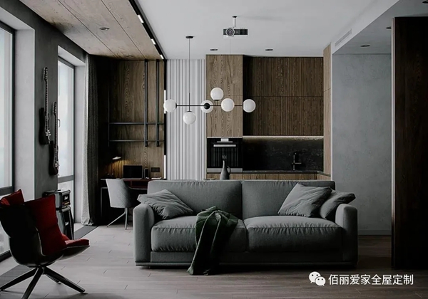 佰丽爱家全屋定制|装不装修都要看的客厅设计，美哭了！