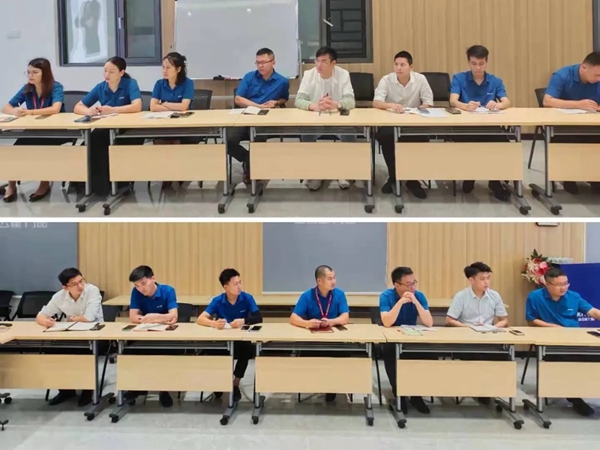 金云雀门窗举行四月月度总结会议暨五月工作企划会