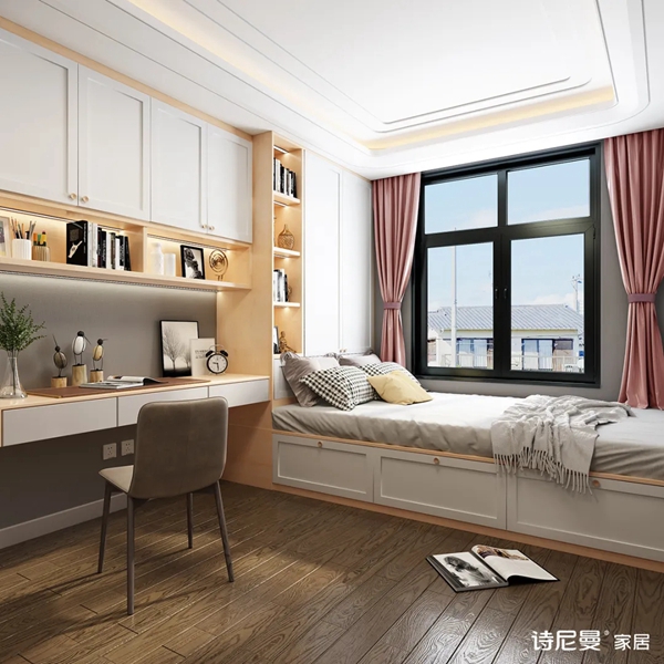 诗尼曼全屋定制案例：小户型轻松扩容20㎡