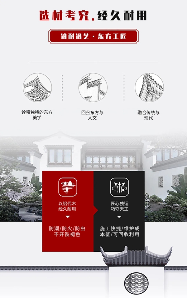 铂耐· 东方工匠l探索古建筑铝构件之美l诠释独特的东方美学！