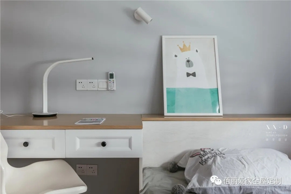 佰丽爱家全屋定制|70㎡北欧风学区房，空间利用最大化！