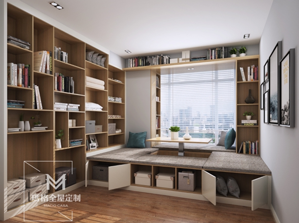 玛格全屋定制:榻榻米卧室兼书房2.0,太实用了! 玛格全屋定制:榻榻米卧室兼书房2.0,太实用了!