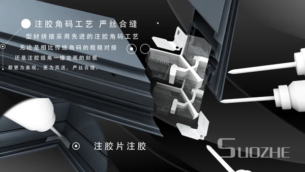 SUOZHE | 解析索哲系统门窗销钉注胶工艺