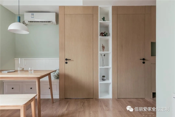佰丽爱家全屋定制|70㎡北欧风学区房，空间利用最大化！