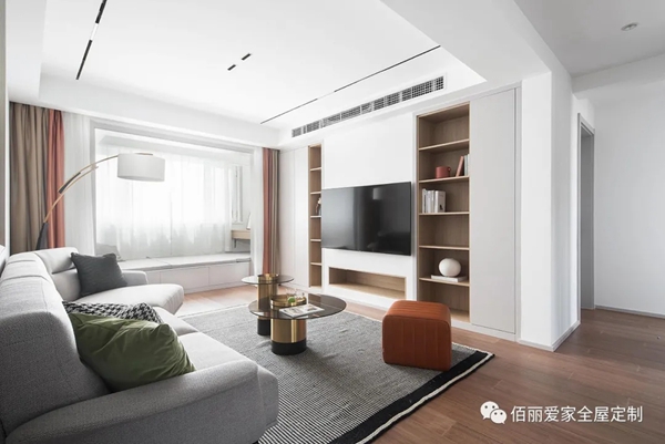 佰丽爱家全屋定制|收纳墙与三大空间“折叠”