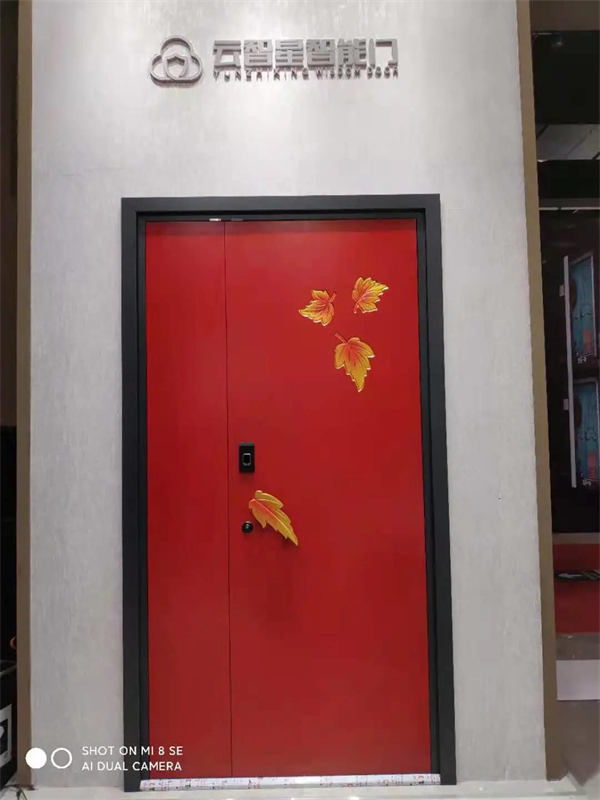 云智星智能门在门博会展位火爆，好评如潮。