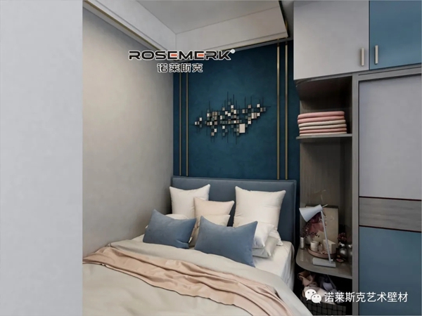 诺莱斯克艺术壁材|理想中的现代风卡利亚丝绒小屋