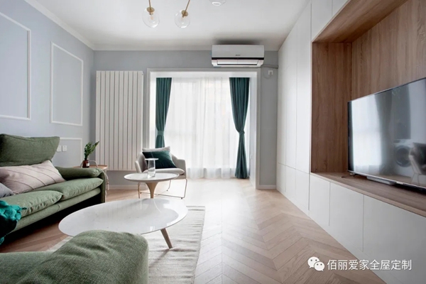 佰丽爱家全屋定制140㎡现代原木风