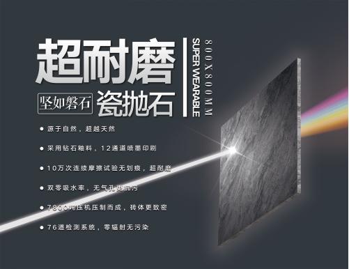 蓝堡陶瓷新添成员:800超耐磨瓷抛石 蓝堡陶瓷新添成员:800超耐磨瓷抛石