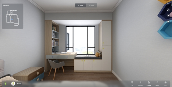 兔宝宝全屋定制|129㎡现代简约三居室