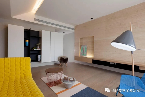 佰丽爱家全屋定制：95㎡北欧风，为孩子营造缤纷的成长空间
