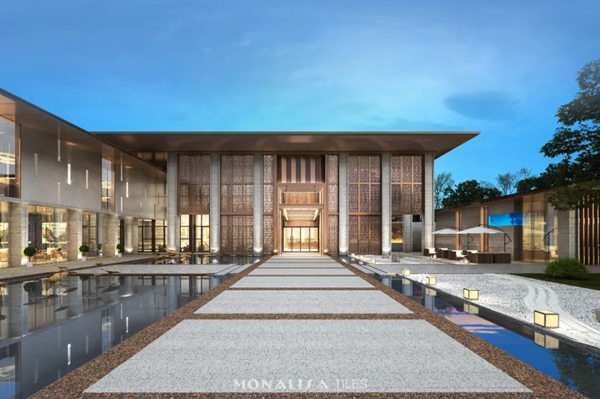 蒙娜丽莎陶瓷 ：这款户外新材料风靡建筑装饰界
