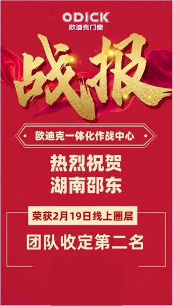 欧迪克门窗“社群圈层4+1模式”迎来牛年开门红