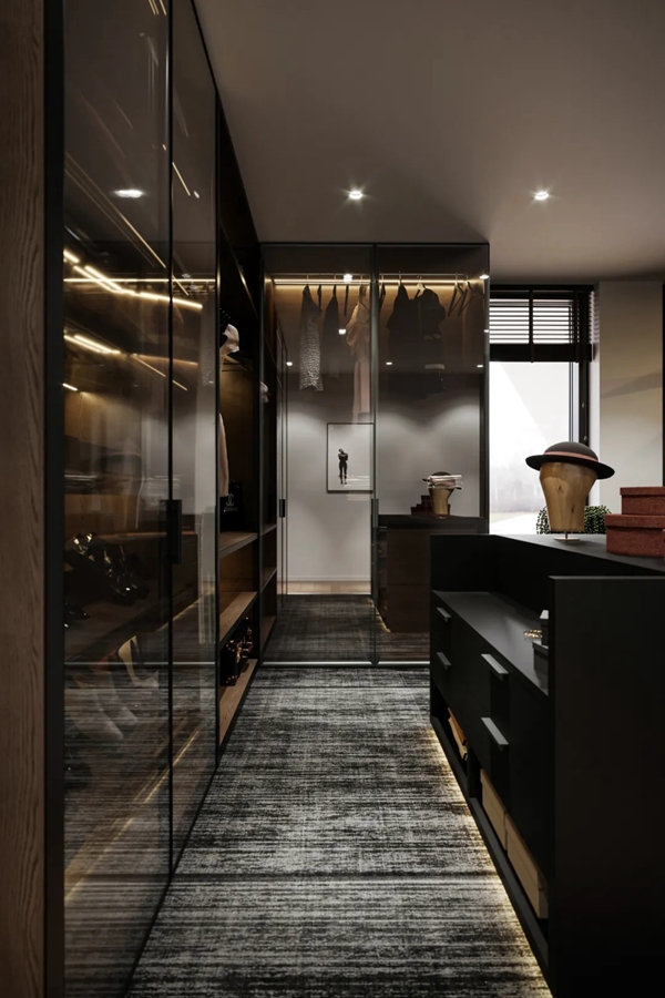佳居乐高端全屋定制衣帽间 | 构建精致有序的储物空间