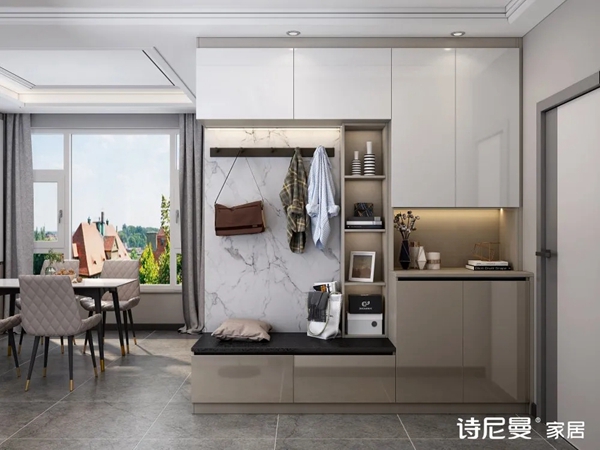 诗尼曼全屋定制案例：小户型轻松扩容20㎡