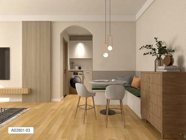 天衣无缝墙布装修灵感|打造80平好看舒适的私人属地