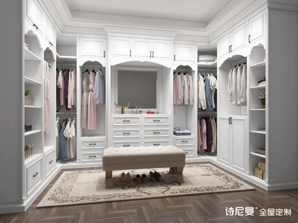 诗尼曼全屋定制|衣帽间设计注意以下12点