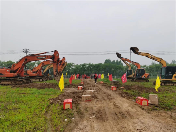 嘉禾定智厂区再度扩建！三期1号2号厂房正式动工！