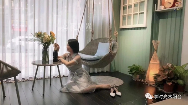 享时光花园阳台定制|夏日最浪漫的模样，藏在了阳台上