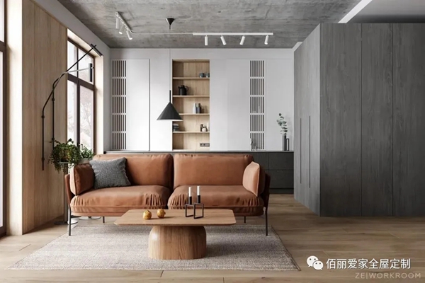 佰丽爱家全屋定制|装不装修都要看的客厅设计，美哭了！