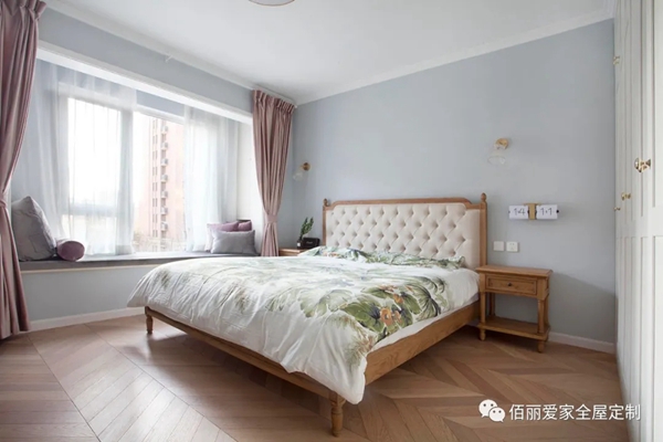 佰丽爱家全屋定制140㎡现代原木风