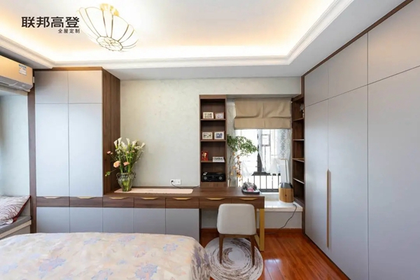 联邦高登全屋定制 |140㎡温婉雅居突破两代审美屏障