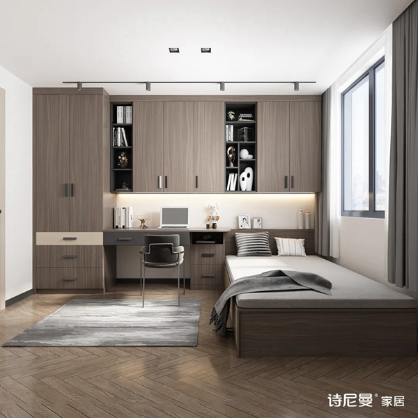 诗尼曼全屋定制案例：小户型轻松扩容20㎡