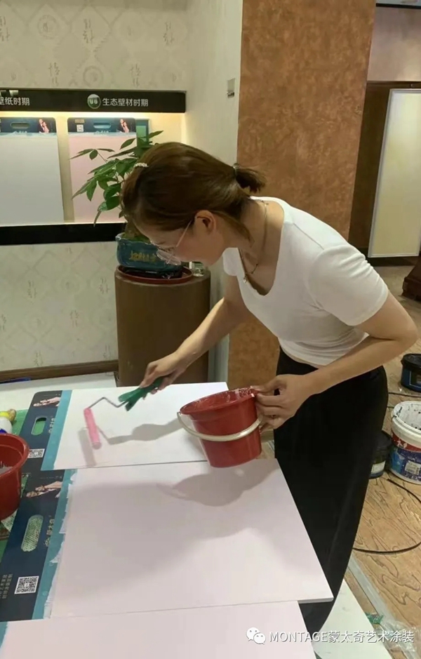 蒙太奇艺术涂装湖南湖北区域经销商交流会圆满结束