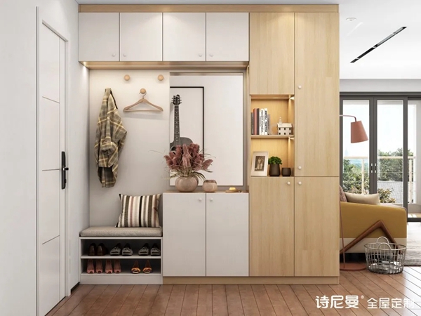 诗尼曼全屋定制|白色+浅木色！上百张效果图来了！