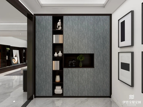 伊恋全屋定制案例|1m²当5m²用,4款入户玄关打造精致生活