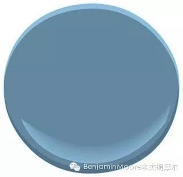 本杰明摩尔：夏季最受人们喜爱的15个冷色