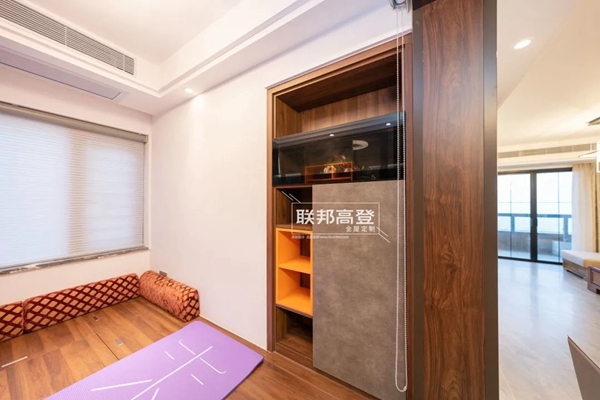 联邦高登全屋定制|130㎡现代简约婚房·演绎空间巧用术