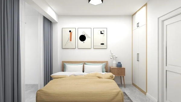  兔宝宝全屋定制|73㎡小户型也能拥有衣帽间？