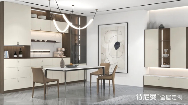 诗尼曼全屋定制春夏新品：简单纯粹，自在生活