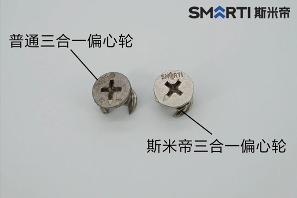 斯米帝全屋定制|定制家居的重要配件：铰链、三合一、封边带